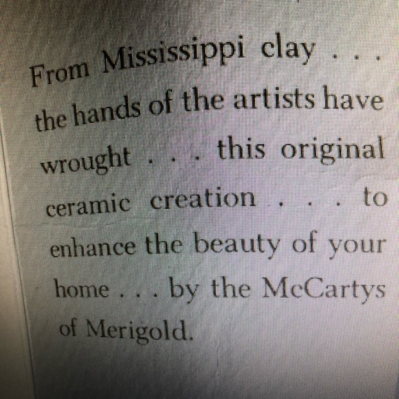 McCarty Pottery made in Mississippi mother and child piece. Lovely & collectible - Picture 4 of 11